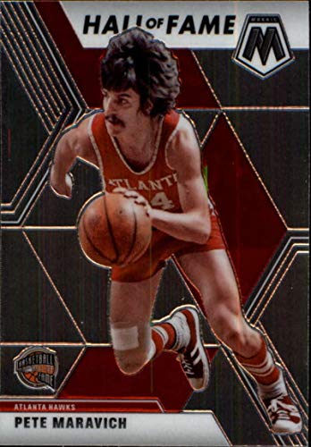 2019-20 Panini Mosaic #295 Pete Maravich Atlanta Hawks NBA Basketball Card NM-MT