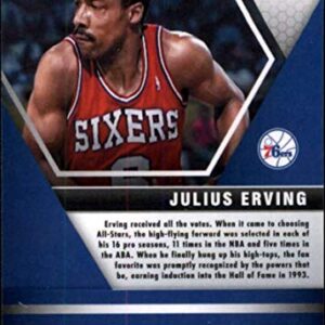 2019-20 Panini Mosaic #288 Julius Erving Philadelphia 76ers NBA Basketball Card NM-MT