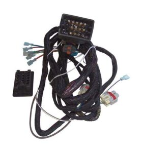 professional parts warehouse genuine oe boss 13-pin smartlight2 plow side wiring harness 2008 & newer msc08881