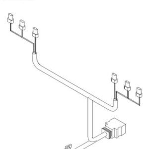 Professional Parts Warehouse Genuine OE Boss 13-Pin SmartLight2 Plow Side Wiring Harness 2008 & Newer MSC08881