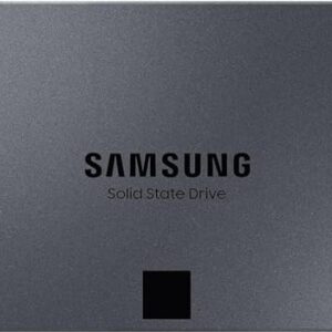 Samsung 870 QVO 1 TB SATA 2.5 Inch Internal Solid State Drive (SSD) (MZ-77Q1T0)