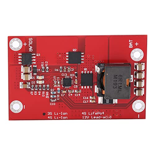 Eurobuy BQ24650 5A MPPT Solar Panel Controller Charging Module 3S/ 4S Lithium Battery Charging Controller Board ( 3S Li- ion Battery )