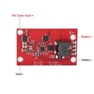 Eurobuy BQ24650 5A MPPT Solar Panel Controller Charging Module 3S/ 4S Lithium Battery Charging Controller Board ( 3S Li- ion Battery )