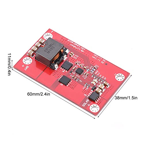 Eurobuy BQ24650 5A MPPT Solar Panel Controller Charging Module 3S/ 4S Lithium Battery Charging Controller Board ( 3S Li- ion Battery )