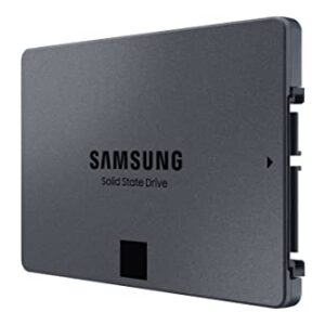 SAMSUNG 870 QVO 8 TB SATA 2.5 Inch Internal Solid State Drive (SSD) (MZ-77Q8T0), Black