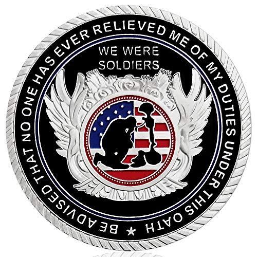 Veterans Challenge Coin Military Soldiers' Oath