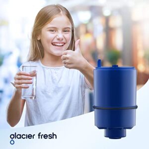 GLACIER FRESH Replacement for PUR® Water Filter Faucet, Replacement for RF9999® and RF-3375, Compatible with All Pur® Faucet Mount Filtration Systems, 3 Pack