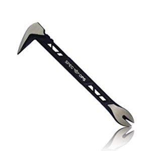 Spec Ops Tools 10" Nail Puller Cats Paw Pry Bar, High-Carbon Steel, 3% Donated to Veterans,