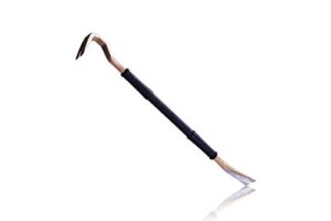 spec ops spec-d30pry tools 30" wrecking crowbar, pry bar ends with teardrop nail puller, high-carbon steel, 3% donated to veterans,black/tan