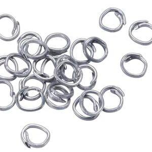 Spec Ops - M7-RING616G50 Tools 16 Gauge 11/16" Hog Rings, Divergent Point, 2,500 Pack, 3% Donated to Veterans Silver