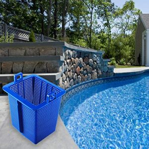 Wadoy SPX1600M Skimmer Basket Compatible with Hayward Super Pump, Strainer Basket 𝐰𝐢𝐭𝐡 𝐇𝐚𝐧𝐝𝐥𝐞𝐬 Replace for Hayward SP2607X10 SP2615X20XE SP1615X20 Inground Pool Pump