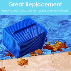 Wadoy SPX1600M Skimmer Basket Compatible with Hayward Super Pump, Strainer Basket 𝐰𝐢𝐭𝐡 𝐇𝐚𝐧𝐝𝐥𝐞𝐬 Replace for Hayward SP2607X10 SP2615X20XE SP1615X20 Inground Pool Pump