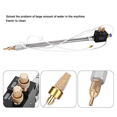 STR-01 Mist Coolant Lubrication Spray System for Metal Cutting Engraving Cooling Machine/Air Pipe CNC Lathe Milling Drill(STR-01)