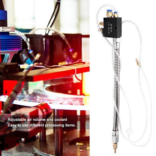 STR-01 Mist Coolant Lubrication Spray System for Metal Cutting Engraving Cooling Machine/Air Pipe CNC Lathe Milling Drill(STR-01)