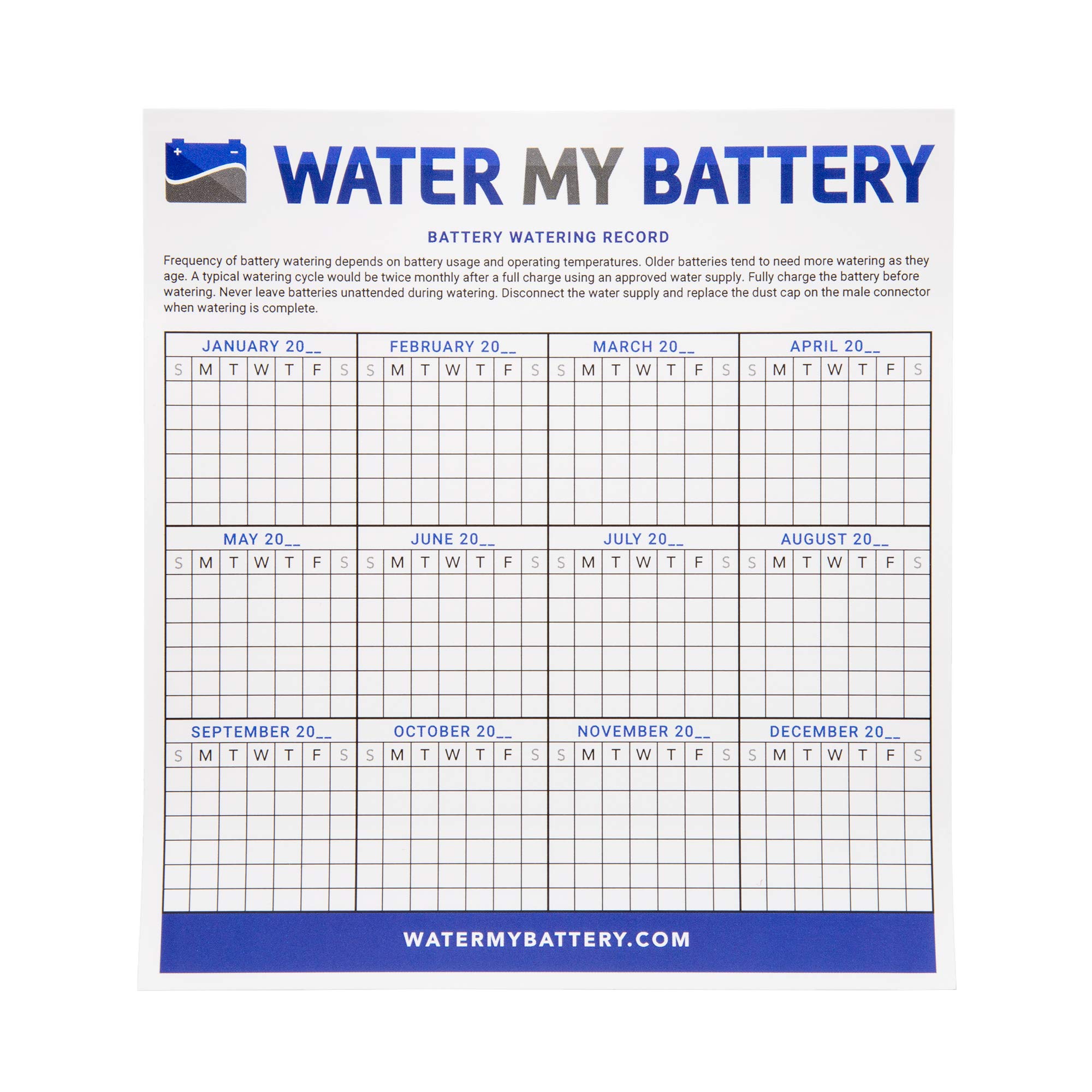 Solar Battery Watering System (24 Cell)