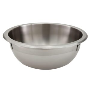 recpro rv 13" round stainless steel sink | single rv kitchen sink | rv sink | camper sink | single bowl sink (no faucet)