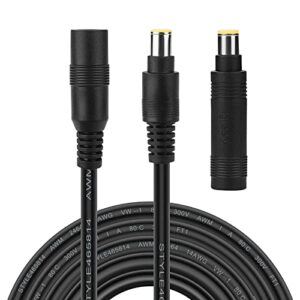 8mm extension cable - igreely 10ft 3m dc 8mm cord compatible with jackery goal zero for solar generator portable power station and solar panel 14awg…
