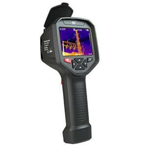 hti-xintai 384 x 288 resolution thermal camera imager with 3.5” tft display screen, infrared imaging camera with wifi, built-in 8gb digital storage and adjustable focus thermal camera with 25hz