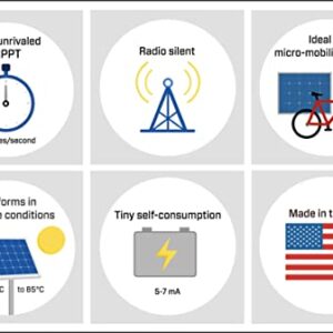 Genasun GVB-8-Li-56.8V, 8 A (Input) 350 W Solar Panel, Voltage Boosting MPPT Solar Charge Controller for 16S LiFePO4 Batteries (Electric Boats, Marine, etc.)