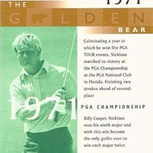 2001 Upper Deck Golf #114 Jack Nicklaus Golden Bear Official Trading Card