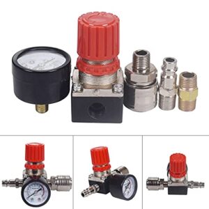 air compressor pressure regulator 1/4 "pneumatic expansion valve, pressure control valve with 180psi 12bar connection (three-way valve)