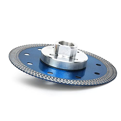 4.5" Tile Blade Super Thin Diamond Porcelain Blade with Flange for Cutting Porcelain Tile Stone