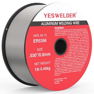 yeswelder magnesium aluminum welding wire er5356 .030-diameter, 1-pound spool