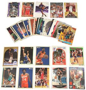 40 basketball hall-of-fame & superstar cards collection look for players such as michael jordan, magic johnson, lebron james. perfect for gift giving