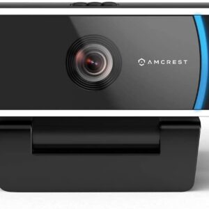 Amcrest 5-Megapixel Webcam with Microphone, Web Cam USB Camera, Computer HD Streaming Webcam for PC Desktop & Laptop w/Mic, Wide Angle Lens & Large Sensor for Superior Low Light (AWC5100)