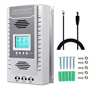 100amp mppt solar controller, 100v input, lifepo4 (lead acid agm) lithium battery, maximum input voltage 100v, power 1300w / 2600w (12v / 24v), automatic identification (k100a)