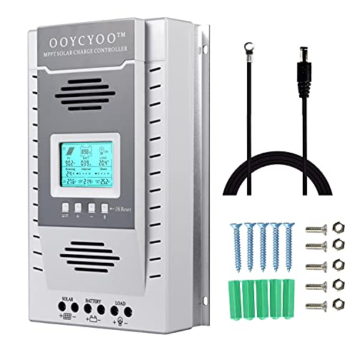 100amp MPPT Solar Controller, 100V Input, LiFePO4 (Lead Acid AGM) Lithium Battery, Maximum Input Voltage 100V, Power 1300W / 2600w (12V / 24V), Automatic Identification (k100a)