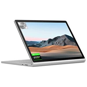 Microsoft Surface Book 3 (SKY-00001) | 13.3in (3000 x 2000) Touch-Screen | Intel Core i7 Processor | 16GB RAM | 256GB SSD Storage | Windows 10 Pro | GeForce GTX 1650 GPU