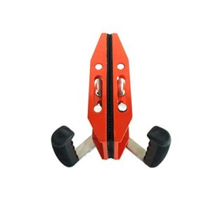TECHTONGDA Double Handed Carrying Clamp Glass Gripper Stone Ceramic Panel Carrier Plate Lifter Red