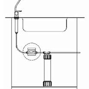 Savant Digital Flow Meter 3/8" NPT for Water Filter