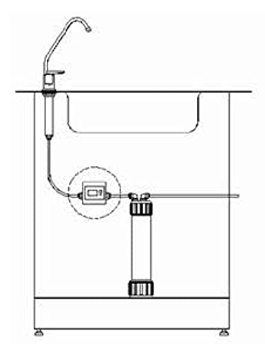 Savant Digital Flow Meter 3/8" NPT for Water Filter