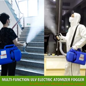 LONYEON 8L Electric ULV Cold Fogger Machine with Backpack Mist Atomizer, Adjustable Flow Rate, Large Area Spraying for Home Indoor Outdoor