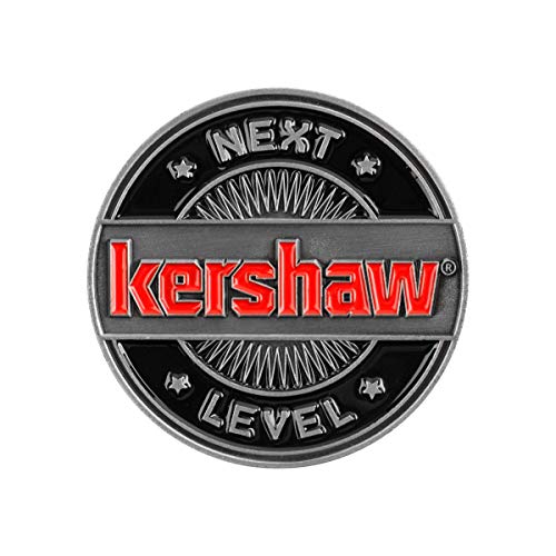 Kershaw Challenge Coin, Made in The USA, Nickel, 75 Inches