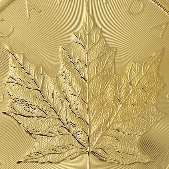 1979 - Present (Random Year) CA 1 oz Canadian Gold Maple Leaf Coin Gem Uncirculated 24K $50 GEMUNC PCGS