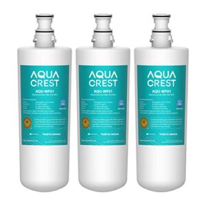 aqua crest 3us-af01 under sink water filter, replacement for standard filtrete® 3us-af01, 3us-as01, aqua-pure ap easy c-cs-ff, whcf-src, whcf-sufc, whcf-suf, nsf/ansi 42 certified, pack of 3