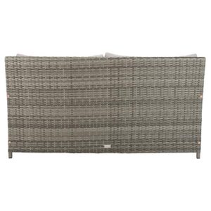 Safavieh PAT7500B Outdoor Collection Cadeo Grey Cushion Daybed