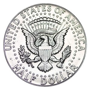 1964 P, D Kennedy Half Dollar 90% Silver 2 Coin Set Half Dollar Seller Uncirculated