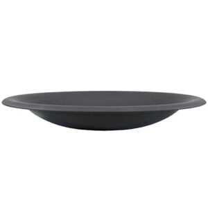 sunnydaze steel replacement fire bowl for diy or existing fire pits - black high-temperature paint finish - 32-inch