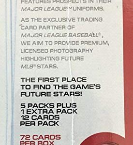 2020 Bowman Baseball Series Unopened Blaster Box Made By Topps Possible Prospects, Retail Exclusive Inserts and Autographs