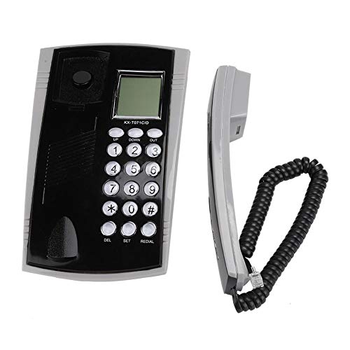 Landline Phone, Small Business Corded Telephone with Caller ID Display, Retro Desktop Cord Telephone for Home, Office, Hotel