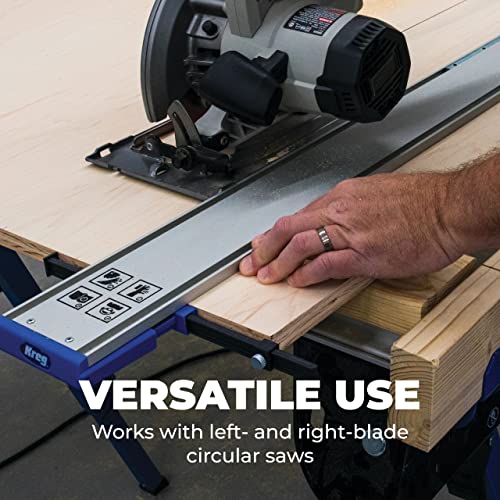 Kreg KMA4700-E Straight Edge Guide XL - 8 Ft - For Circular Saw - For Cross Cut & Rip Cut - Aluminum Guide Rails - Carpentry Tools & Accessories