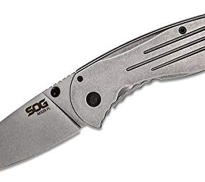 SOG Knives Aegis Frame Lock Folding Knife, black