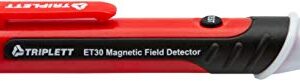 Triplett ET30 Non-Contact Magnetic Field Detector – AC Magnetic Fields and DC/Permanent Magnets