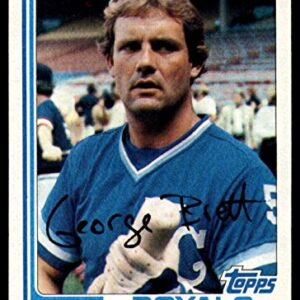 1982 Topps Baseball #200 George Brett Kansas City Royals Official MLB Trading Card in Raw (EX or Better) Condition