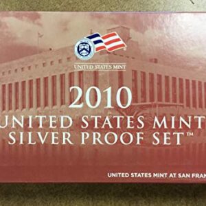 2010 S Silver proof set Collection US Mint Bright