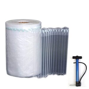 inflatable column, packing paper for moving breakables,easy to tear, large bubble, thicker & durable for packing, delivering & moving (12inch x935feet /roll)